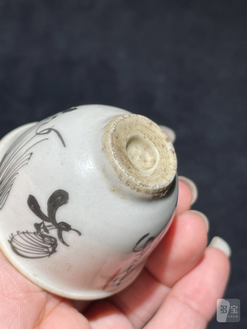 清乾隆 唐英风格牛眼杯一对 - 图8